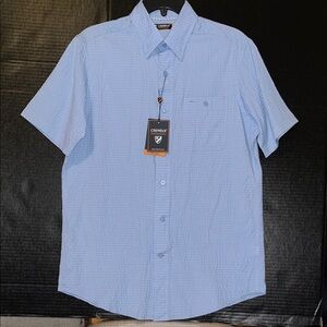 Daniel Cremieux Sky Blue Casual Button Down Shirt